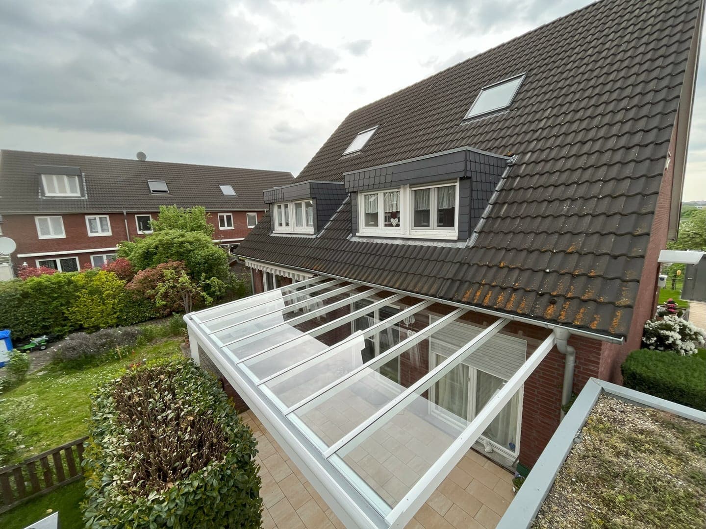 Gewerbliche Überdachung